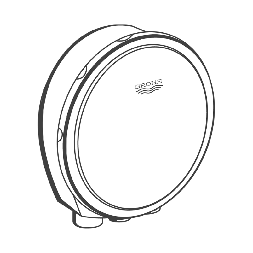 GROHE 19952000-Zestaw napełniania, odpływu i przelewu do wanny TALENTOFILL chrom