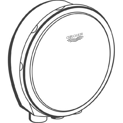 GROHE 19952DA0 - Zestaw do napełniania, odpływu i przelewu wanny TALENTOFILL, złoty