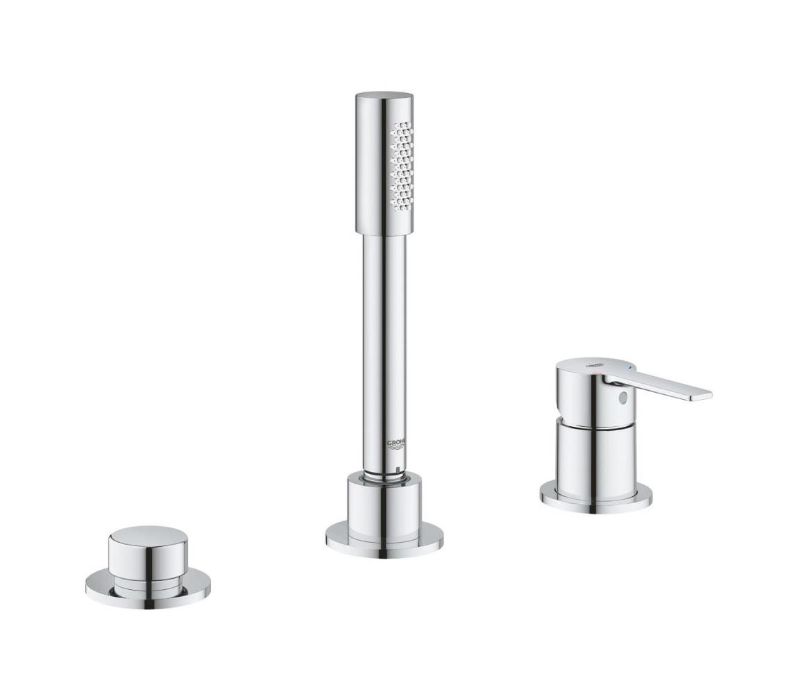 GROHE 19965001 - Bateria wannowa 3-otworowa LINEARE, chrom błyszczący