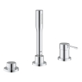 GROHE 19976001 - Bateria wannowa 3-otworowa ESSENCE chrom błyszczący
