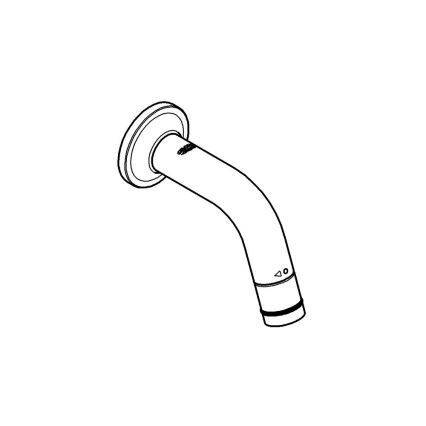 GROHE 20205000 - Zawór ścienny UNIVERSAL 106 mm chrom błyszczący