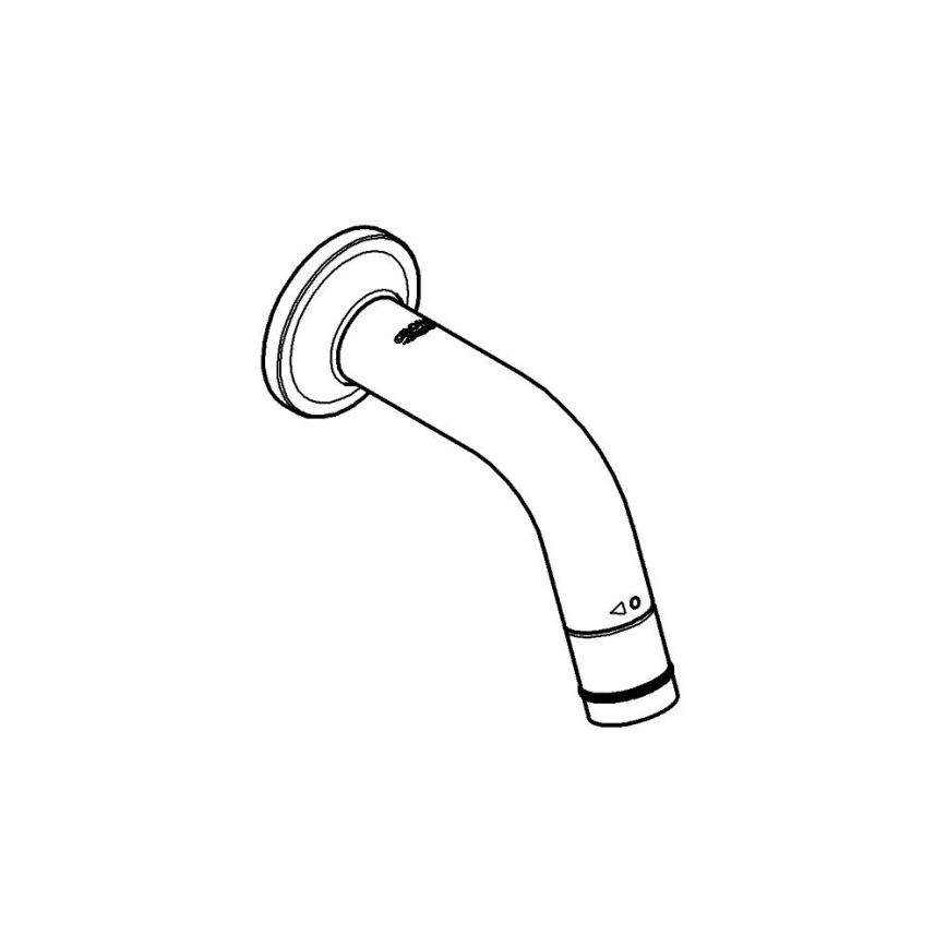 GROHE 20205000 - Zawór ścienny UNIVERSAL 106 mm chrom błyszczący