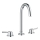 GROHE 20216001 - Trzyotworowa bateria umywalkowa CONCETTO DN 15, rozmiar L, chrom