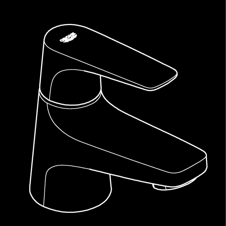 GROHE 20577000 - Zawór stojący START FLOW DN 15 chrom błyszczący