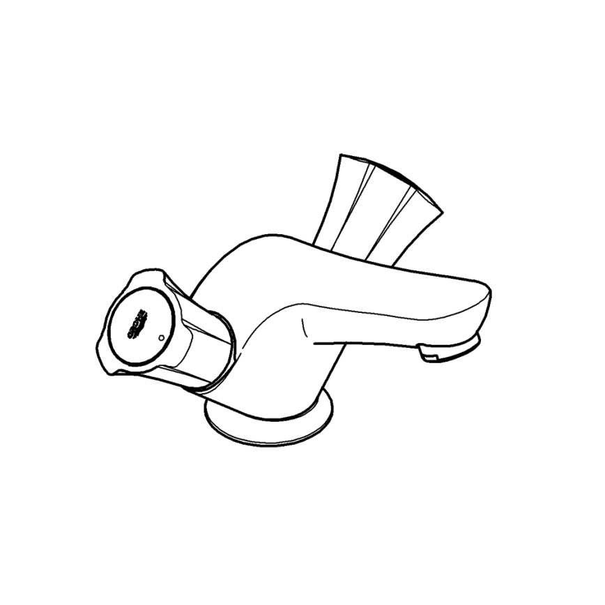 GROHE 21390001 - Bateria umywalkowa COSTA L DN 15 chrom błyszczący