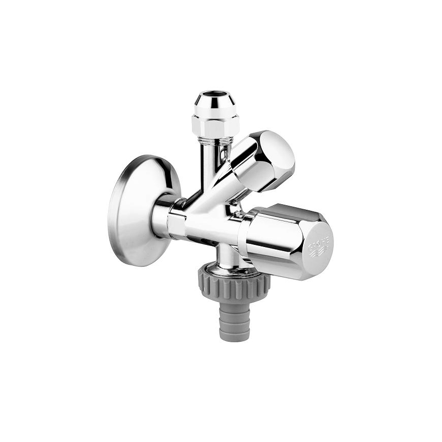 GROHE 22035000 - zawór kątowy kombi UNIVERSAL DN 15, chrom błyszczący