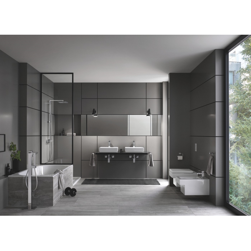 GROHE 23138000 - Bateria bidetowa EUROCUBE chrom błyszczący