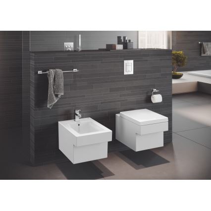 GROHE 23138000 - Bateria bidetowa EUROCUBE chrom błyszczący