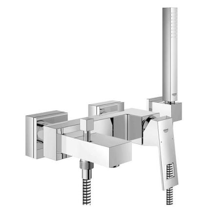 GROHE 23141000 - Zestaw wannowy z baterią EUROCUBE DN 15 chrom błyszczący