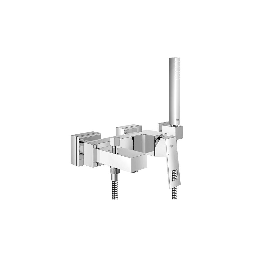 GROHE 23141000 - Zestaw wannowy z baterią EUROCUBE DN 15 chrom błyszczący