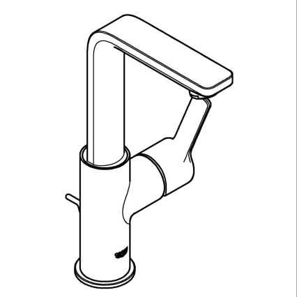 GROHE 23296001 - Bateria umywalkowa LINEARE, rozmiar L, chrom błyszczący