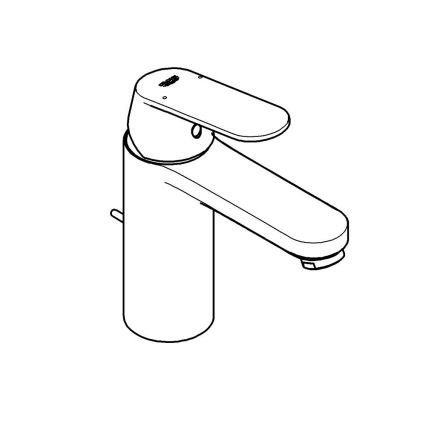 GROHE 23325000 - Bateria umywalkowa EUROSMART COSMOPOLITAN rozmiar M chrom