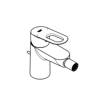 GROHE 23338000 - Bateria bidetowa BAULOOP chrom błyszczący