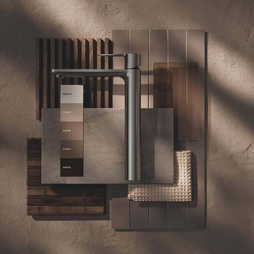 GROHE 23405AL1 - Bateria umywalkowa LINEARE rozmiar XL grafit