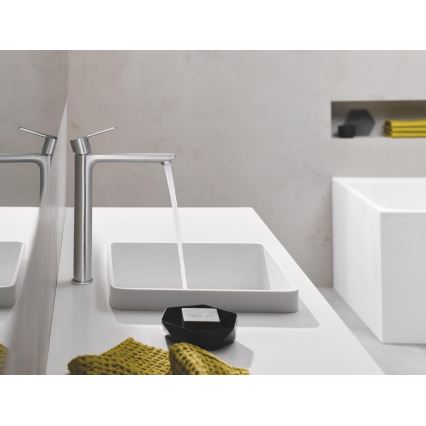 GROHE 23405DC1 - Bateria umywalkowa LINEARE DN 15 stal nierdzewna