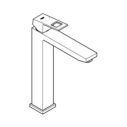 GROHE 23406000 - Bateria umywalkowa EUROCUBE rozmiar XL błyszczący chrom