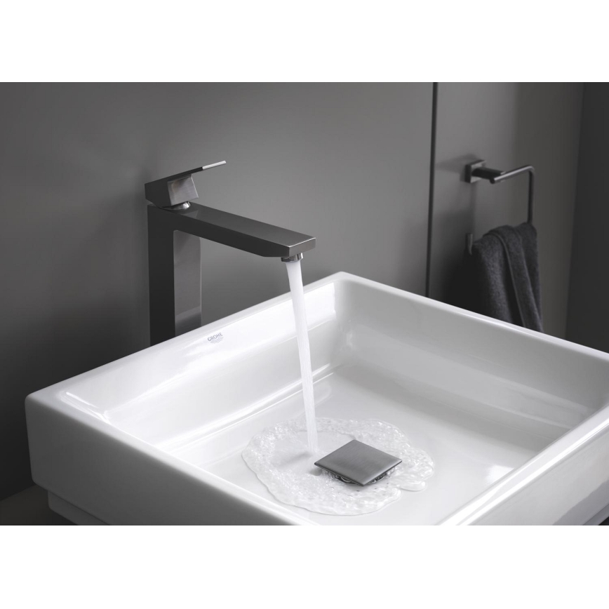 GROHE 23406AL0 - Bateria umywalkowa EUROCUBE rozmiar XL grafitowa