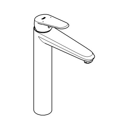 GROHE 23432000 - Bateria umywalkowa EURODISC COSMOPOLITAN rozmiar XL chrom