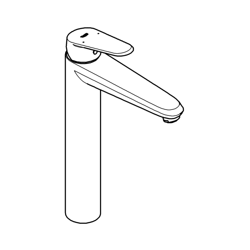 GROHE 23432000 - Bateria umywalkowa EURODISC COSMOPOLITAN rozmiar XL chrom