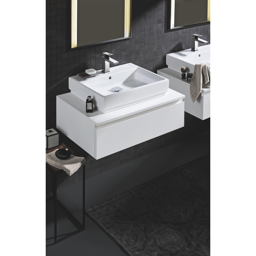 GROHE 23445000 - Bateria umywalkowa EUROCUBE w rozmiarze M, chrom błyszczący