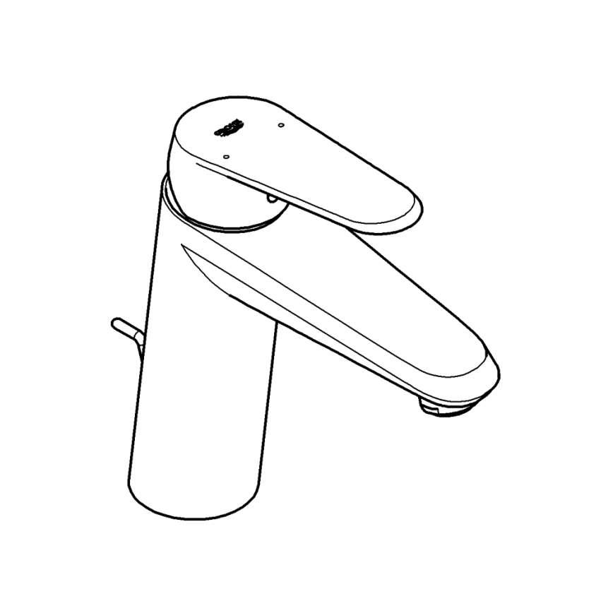 GROHE 23448002 - Bateria umywalkowa EURODISC COSMOPOLITAN rozmiar M, chrom