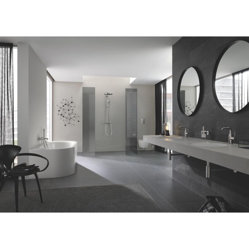 GROHE 23462DC1 - Bateria umywalkowa ESSENCE, rozmiar M, stal nierdzewna