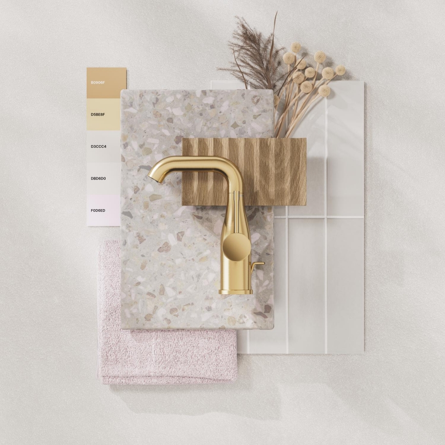 GROHE 23462GN1 - Bateria umywalkowa ESSENCE DN 15 rozmiar M złota