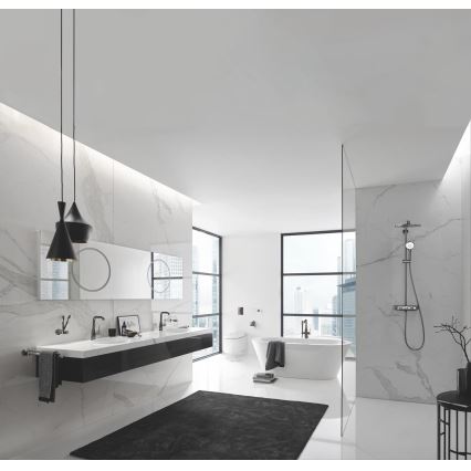 GROHE 23491AL1 - Bateria wannowa ESSENCE 277 mm grafit