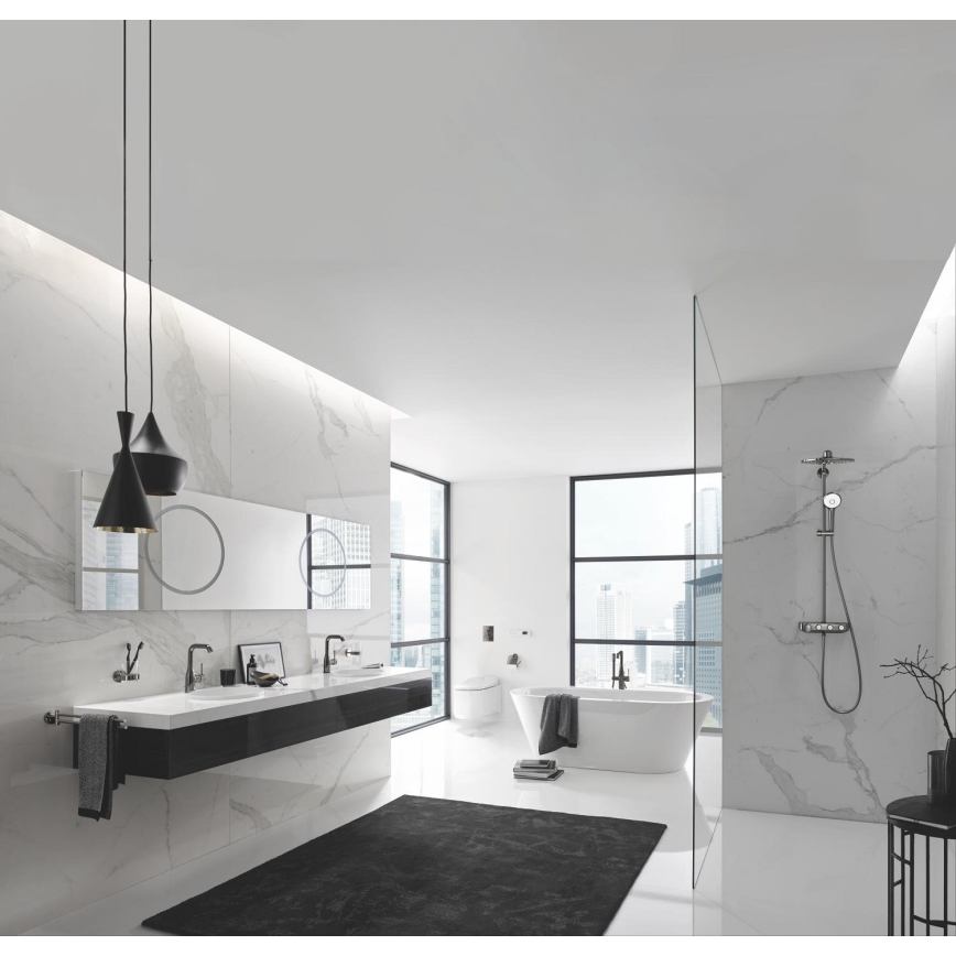 GROHE 23491AL1 - Bateria wannowa ESSENCE 277 mm grafitowa
