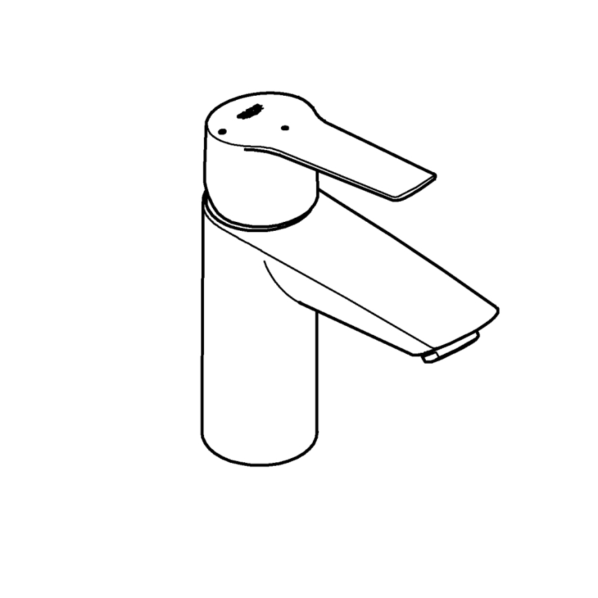 GROHE 23551002 - Bateria umywalkowa START rozmiar S chrom błyszczący