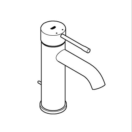 GROHE 23589DA1 - Bateria umywalkowa ESSENCE DN 15 miedziana