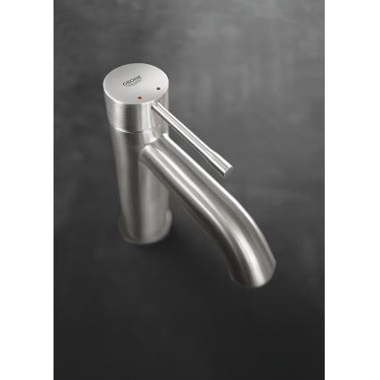 GROHE 23589DC1 - Bateria umywalkowa ESSENCE, rozmiar S, stal nierdzewna