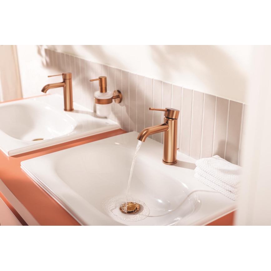 GROHE 23589DL1 - Bateria umywalkowa ESSENCE rozmiar S brązowa