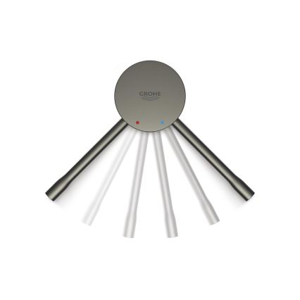 GROHE 23590AL1 - Bateria umywalkowa ESSENCE rozmiar S, grafit