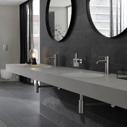 GROHE 23590DC1 - Bateria umywalkowa ESSENCE rozmiar S stal nierdzewna