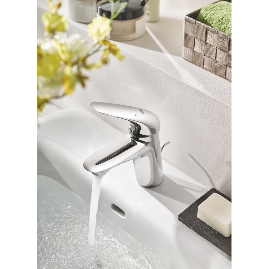 GROHE 23707003 - Bateria umywalkowa EUROSTYLE 163 mm chrom błyszczący