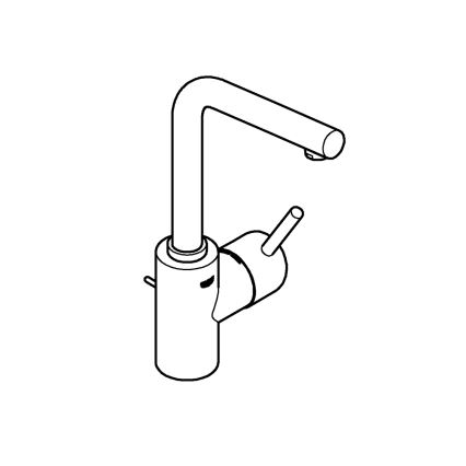 GROHE 23739002 - Bateria umywalkowa CONCETTO 291 mm, chrom błyszczący