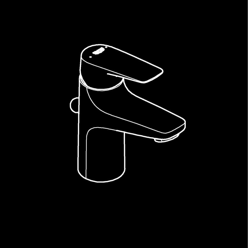 GROHE 23769000 - Bateria umywalkowa START FLOW, chrom błyszczący