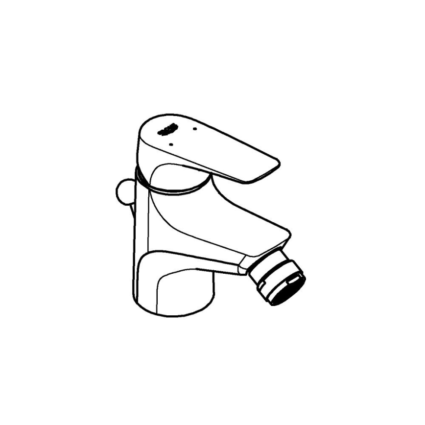 GROHE 23770000 - Bateria bidetowa START FLOW chrom błyszczący