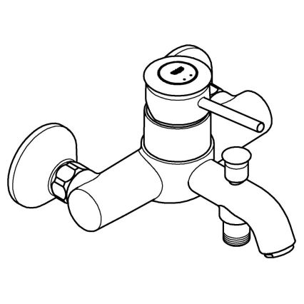 GROHE 23787000 - Bateria wannowa START CLASSIC DN 15, chrom błyszczący