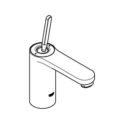 GROHE 23800000 - bateria umywalkowa GET, rozmiar M, chrom błyszczący