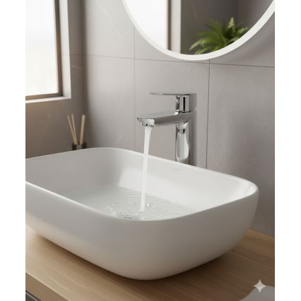 GROHE 23803000 - Bateria umywalkowa EUROSMART błyszczący chrom