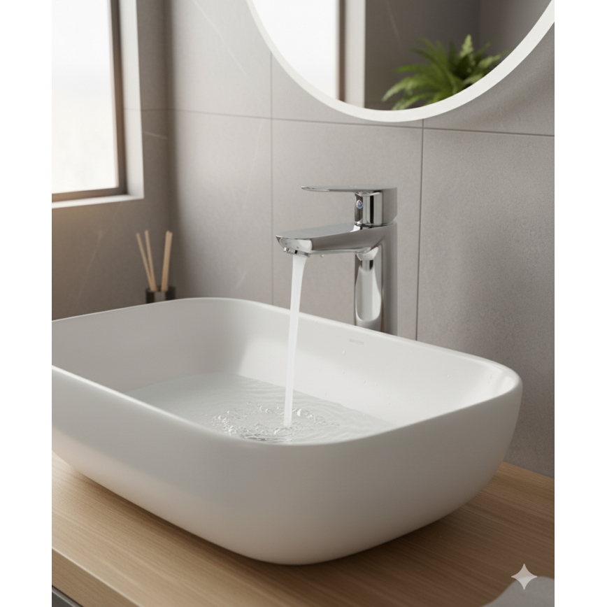 GROHE 23803000 - Bateria umywalkowa EUROSMART błyszczący chrom