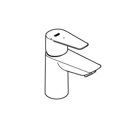 GROHE 23900001 - Bateria umywalkowa START EDGE rozmiar S, błyszczący chrom