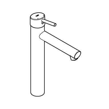 GROHE 23920001 - Bateria umywalkowa CONCETTO XL, chrom błyszczący