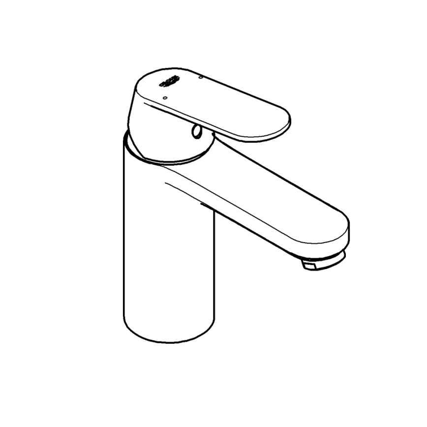 GROHE 23926000 - Bateria umywalkowa DN 15 rozmiar M chrom błyszczący