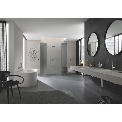 GROHE 24058DC1 - podtynkowa bateria prysznicowa ESSENCE, stal nierdzewna