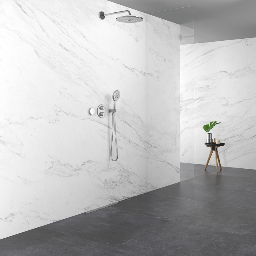 GROHE 24075000 - Termostatyczna bateria prysznicowa GROHTHERM chrom błyszczący