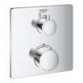 GROHE 24078000 - Termostatyczna bateria prysznicowa GROHTHERM, chrom błyszczący
