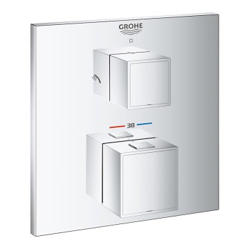 GROHE 24154000 - Bateria termostatyczna GROHTHERM CUBE chrom błyszczący